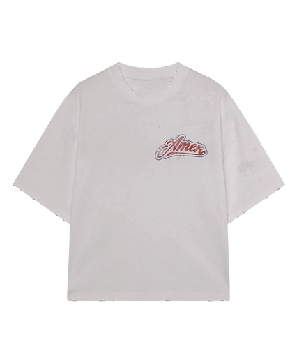 [PRÉ-VENDA] CAMISETA SALMOS 23:4 HEAVY BONE WHITE