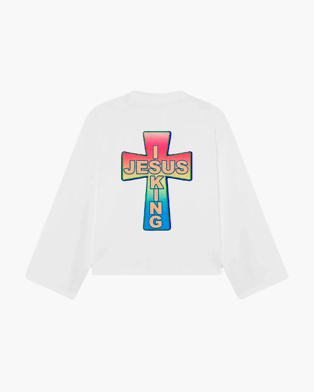 [PRÉ-VENDA] LONSLEEVE JESUS IS KING OFF WHITE