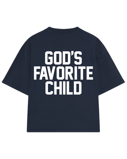 [PRÉ-VENDA] CAMISETA GOD'S FAVORITE CHILD NAVY