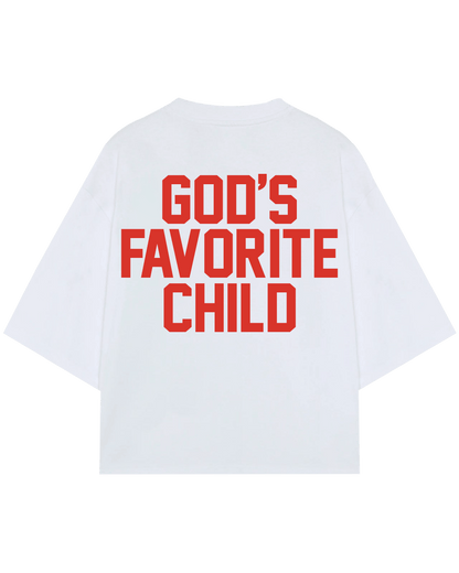 [PRÉ-VENDA] CAMISETA GOD'S FAVORITE CHILD OFF WHITE