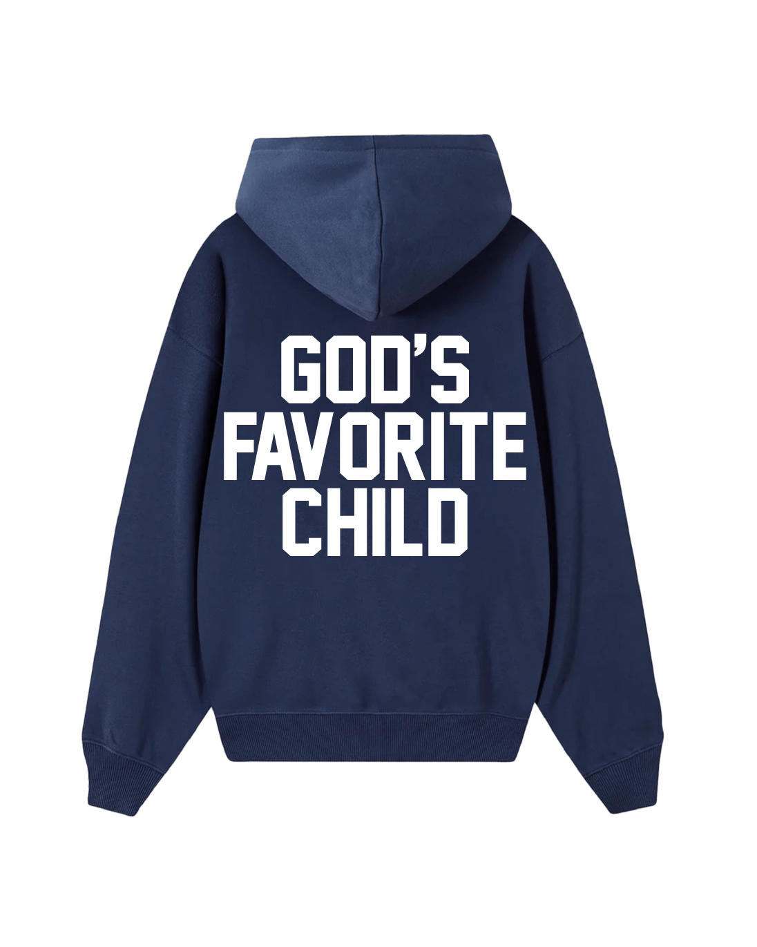 [PRÉ-VENDA] MOLETOM GOD'S FAVORITE CHILD ZIP UP NAVY