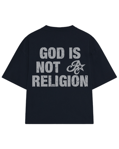 [PRÉ-VENDA] CAMISETA GOD IS NOT A RELIGION PRETA