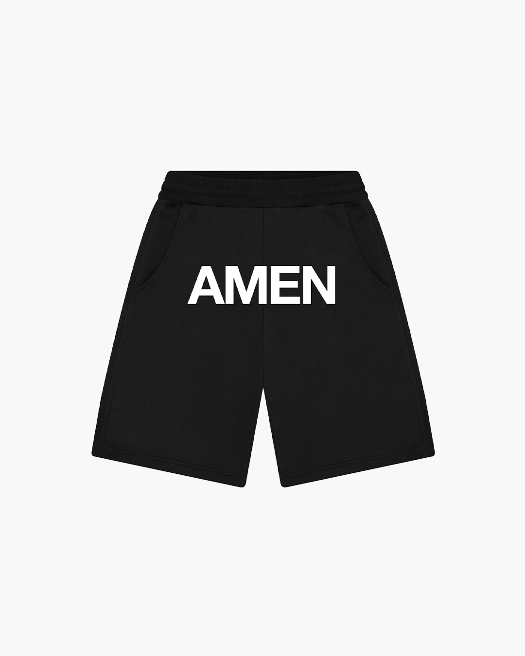 JORTS MOLETOM PRETO AMEN