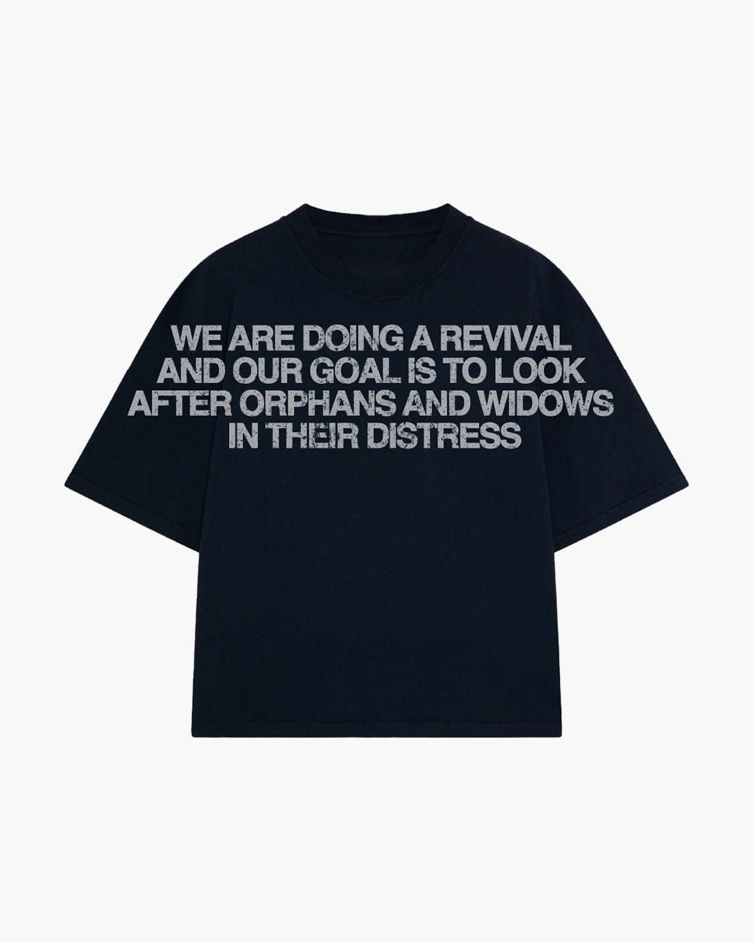 GOD IS NOT A RELIGION BLACK T-SHIRT