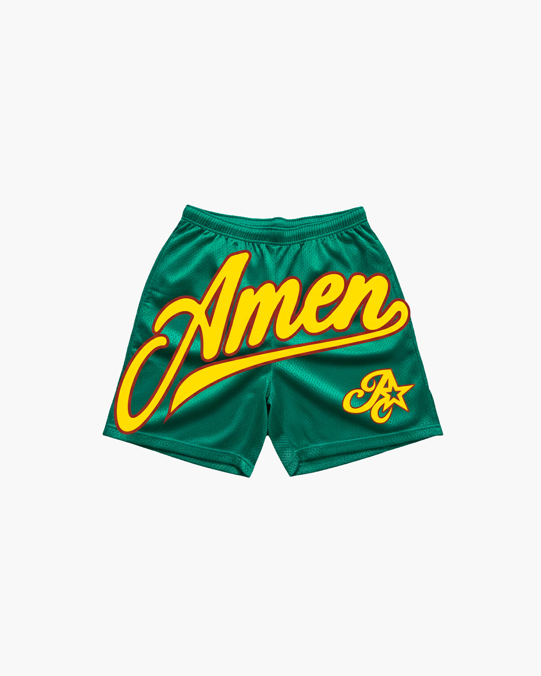 MESH SHORTS AMEN VERDE