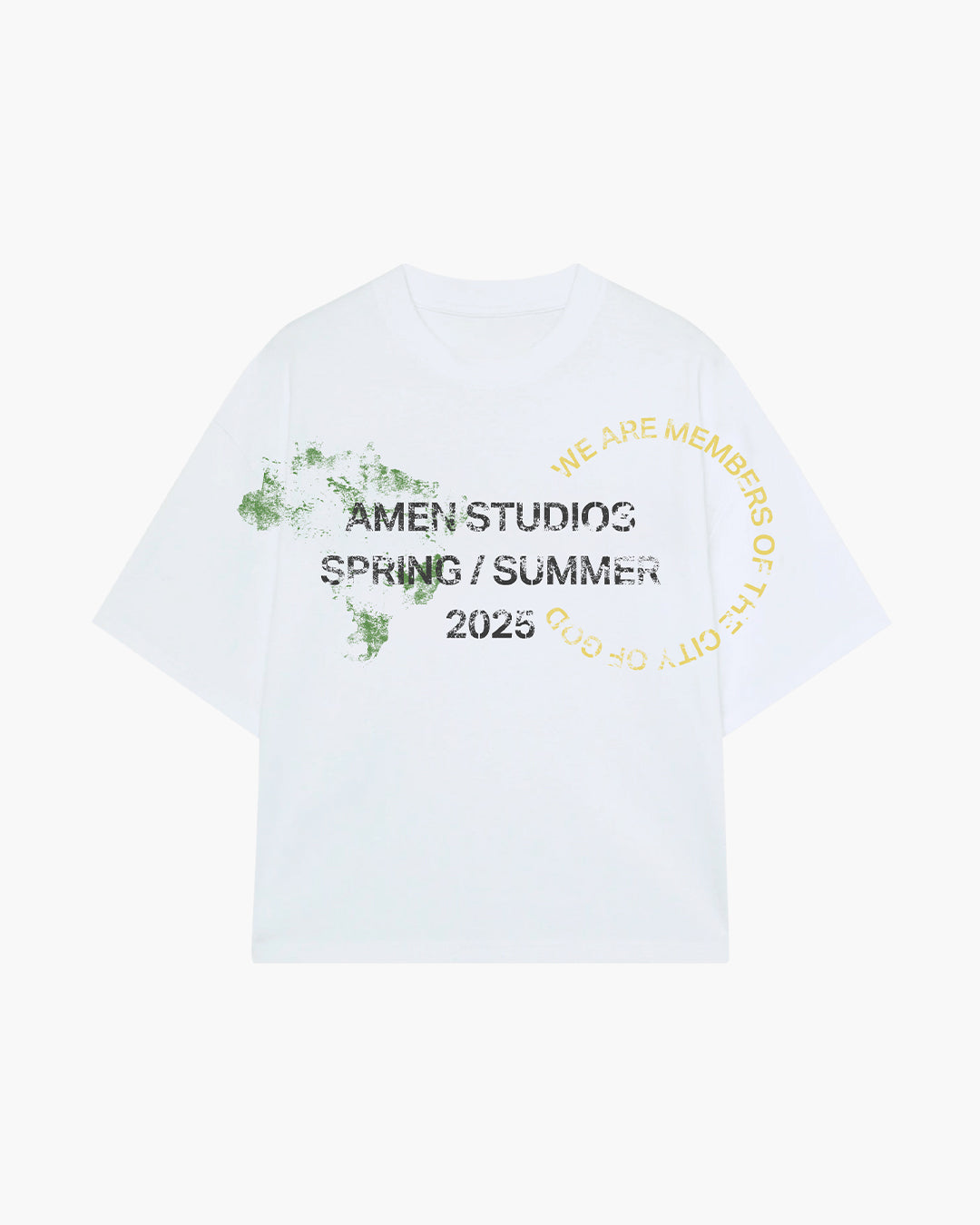 CAMISETA CITY OF GOD OFF WHITE