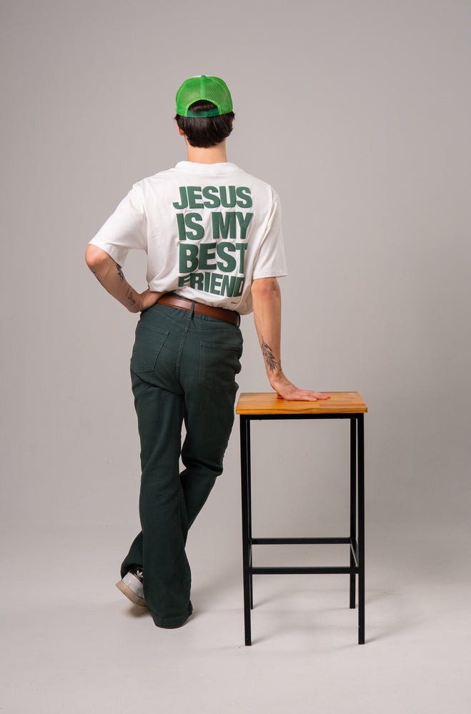 T-Shirt OFF WHITE JESUS ​​IS MY BEST FRIEND